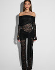 Kaia™ | Spitzen-Oberteil Jumpsuit
