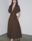 Freya™ | Midi Wickelkleid