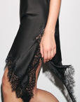 Preci Lace Asymmetric Dresses