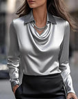 Daniela Satin Blouse