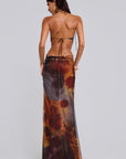 Neriah™ | Whiskey Drape Maxi Kleid