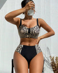 Claire | Stylish Two-Piece Patterned Bikini