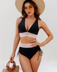 Emma High-Waisted Bikini Set with Tummy Control