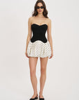 Ama Polka Dots Corset Dress