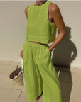 Tropez linen set