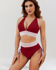 Emma High-Waisted Bikini Set with Tummy Control