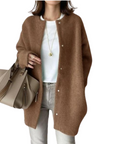 Sylvia Refined Layering Cardigan 100% WOOL