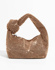 Sparkle Knot Rhinestone Mini Bag