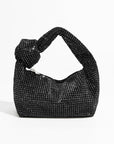 Sparkle Knot Rhinestone Mini Bag