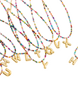 Mila - Colorful Bubble Letter Necklace