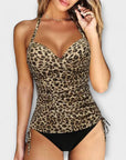Annabelle Stylish V-Neck Tankini Swimsuit