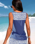 Lavia| Tankini Featuring Geometric Print