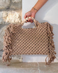 Sparkle Knot Rhinestone Mini Bag