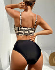 Claire | Stylish Two-Piece Patterned Bikini