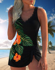 Carol Floral Pattern Swim Tankini