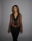 Juniper | Fierce Leopard Blouse
