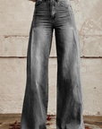 Boho trendy large jean
