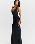 Valeria™ | Kleid mit Kapuzenkragen
