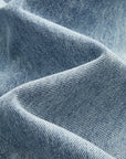 Wide-Leg Jeans with Asymmetric Waist