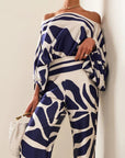 Aya Satin Two-Piece
