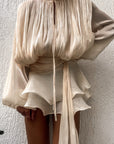 Rebecca Ruffled Dress