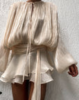 Rebecca Ruffled Dress