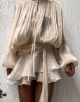 Rebecca Ruffled Dress