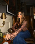 Juniper | Fierce Leopard Blouse