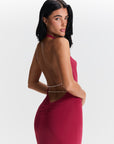 Valeria™ | Kleid mit Kapuzenkragen