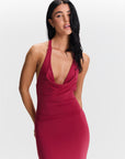 Valeria™ | Kleid mit Kapuzenkragen