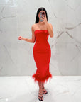 melo midi dress