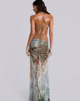Neriah™ | Whiskey Drape Maxi Kleid