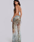 Neriah™ | Whiskey Drape Maxi Kleid