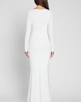 Oasis Knot Maxi Dress - White