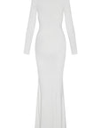 Oasis Knot Maxi Dress - White
