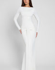 Oasis Knot Maxi Dress - White