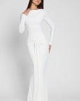 Oasis Knot Maxi Dress - White