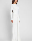 Oasis Knot Maxi Dress - White
