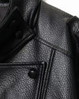 Aristo Leather long sleeved jacket
