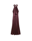 Debo Satin Long Dress
