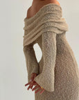Sylvia Long sleeve Maxi Dress