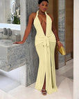 Papillon Maxi Cut out Dress