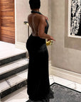Papillon Maxi Cut out Dress