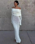 Sylvia Long sleeve Maxi Dress