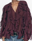 Marion Ruffled Blouse