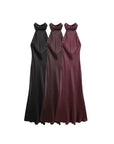 Debo Satin Long Dress
