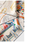 90 Silk Scarf 100% Twill Silk Scarf Shawl 14MM hand Rolled Edges