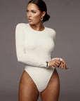 O Neck Long Sleeve Solid White Sexy Bodysuit Women Black Autumn Winter Body Top Gray Casual Lady Streetwear Bodysuits