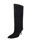 JOZHAMTA Size 34-40 Women Real Leather Knee High Boots Sexy Thin High Heels Shoes For Winter Boots Office Lady Dress Long Boots