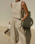Tropez linen set